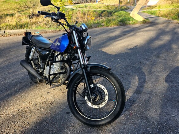 2001 Suzuki Grasstracker TU 250G, синий, 150000 рублей - вид 3