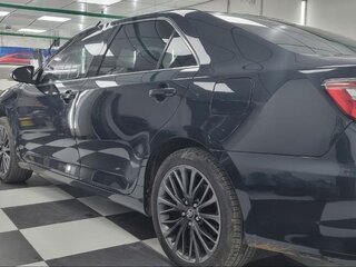 2015 Toyota Camry VII (XV50) Рестайлинг, синий, 1890000 рублей, вид 5