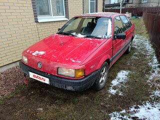 1990 Volkswagen Passat B3, красный, 99000 рублей, вид 2