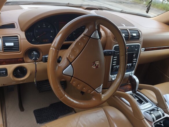 2009 Porsche Cayenne Diesel I Рестайлинг (957), чёрный, 1450000 рублей - вид 5