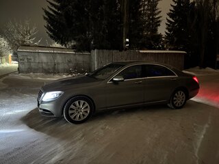 2015 Mercedes-Benz S-Класс 350 CDI BlueTEC Long 7G-TRONIC VI (W222, C217), серый, 4200000 рублей, вид 2