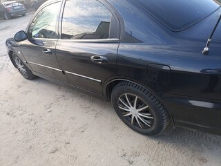 2004 Hyundai Sonata IV (EF) Рестайлинг, чёрный, 360000 рублей, вид 3