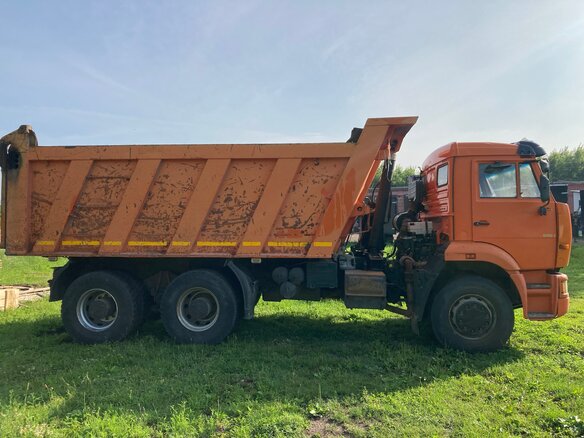 2012 КамАЗ 6520, жёлтый, 1550000 рублей - вид 5