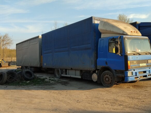 1996 DAF CF 75, синий, 1400000 рублей - вид 1