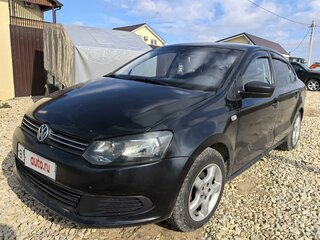 2015 Volkswagen Polo V, чёрный, 680000 рублей, вид 2