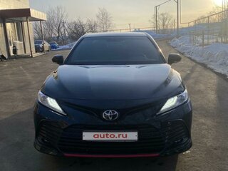 2021 Toyota Camry VIII (XV70) Рестайлинг, чёрный, 3400000 рублей, вид 1