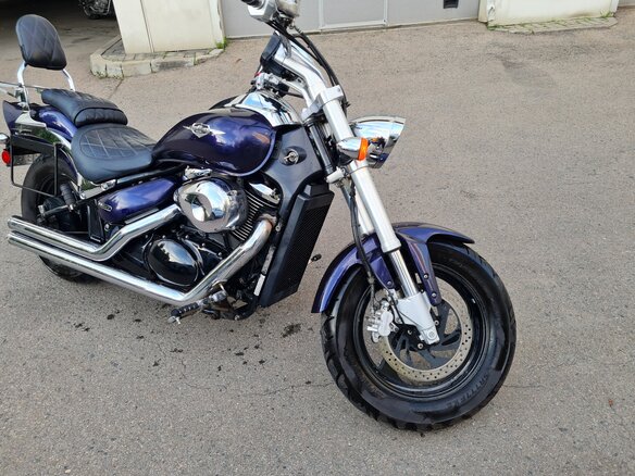 2007 Suzuki Boulevard M50, синий, 450000 рублей - вид 5