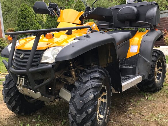 2014 CFMoto CF600-X6, золотистый