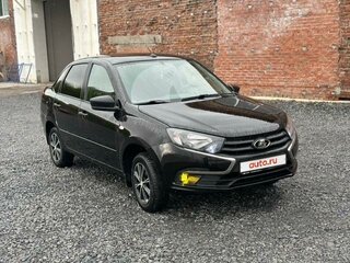 2020 Lada (ВАЗ) Granta I Рестайлинг, чёрный, 740000 рублей, вид 4
