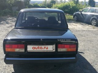 2011 Lada (ВАЗ) 2107, чёрный, 340000 рублей, вид 2