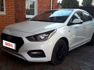 2019 Hyundai Solaris II, белый, 1200000 рублей, вид 1
