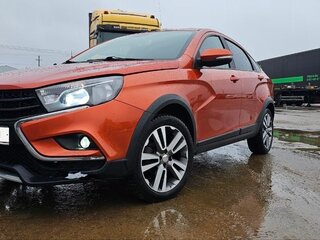 2018 Lada (ВАЗ) Vesta Cross I, оранжевый, 970000 рублей, вид 1