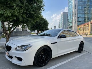 2013 BMW 6 серии Gran Coupe 640i xDrive III (F06/F13/F12), белый, 3100000 рублей, вид 1