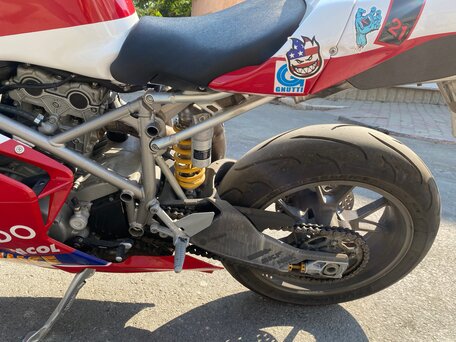 2004 Ducati 749, красный, 750000 рублей, вид 4