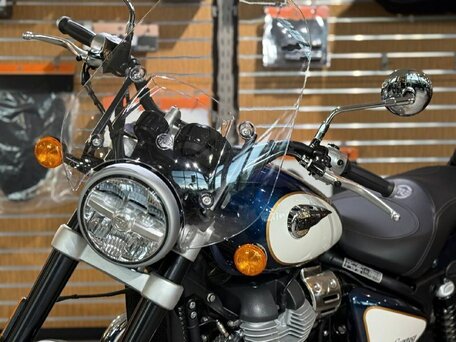 2026 Royal Enfield Super Meteor, синий, 792000 рублей, вид 3