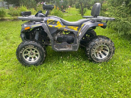 2021 Motoland Wild Track 200 X Pro, серебристый, 133999 рублей, вид 4