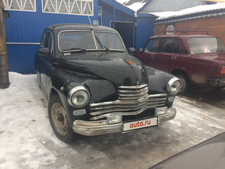 1948 ГАЗ М-20 «Победа», чёрный, 520000 рублей, вид 4