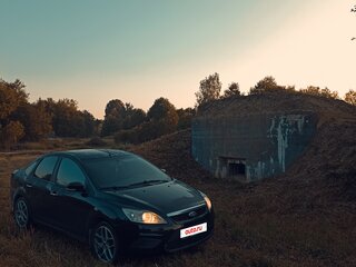 2009 Ford Focus II Рестайлинг, чёрный, 500000 рублей, вид 1