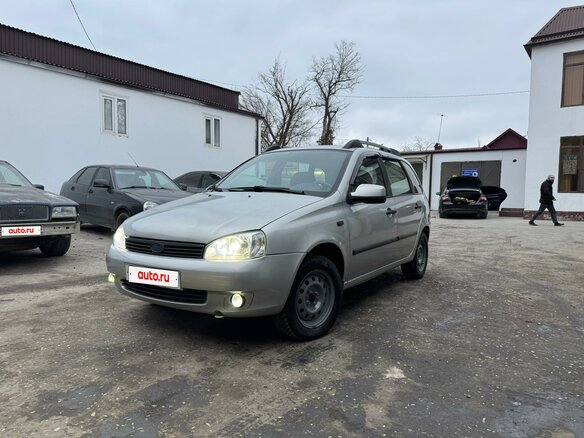 2009 Lada (ВАЗ) Kalina I, серебристый, 420000 рублей