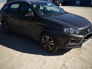 2017 Lada (ВАЗ) Vesta SW Cross I, коричневый, 1350000 рублей, вид 1