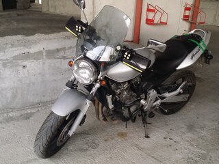 2003 Honda CB 600F Hornet, серебристый, 400000 рублей, вид 1