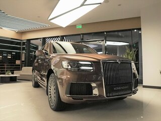 2025 Aurus Komendant, коричневый, 52390000 рублей, вид 3