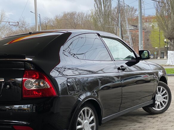 2010 Lada (ВАЗ) Priora I, чёрный - вид 4