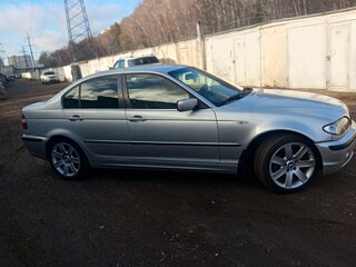 2003 BMW 3 серии 320i IV (E46) Рестайлинг, серый, 890000 рублей, вид 4