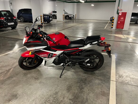 2014 Yamaha XJ6 (FZ6R), красный, 850000 рублей - вид 2