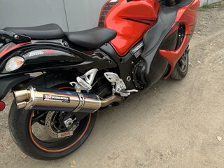 2008 Suzuki GSX 1300 R Hayabusa, красный, 750000 рублей, вид 5