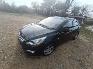 2016 Hyundai Solaris I Рестайлинг, чёрный, 770000 рублей, вид 2
