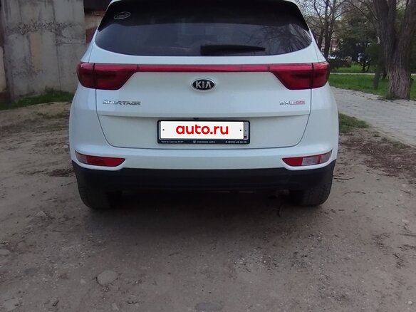 2017 Kia Sportage IV, белый, 1750000 рублей - вид 2
