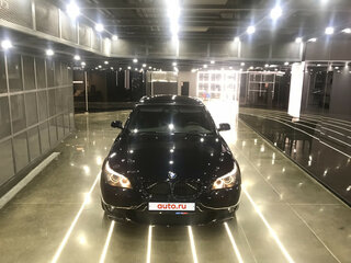 2007 BMW 5 серии 530i V (E60/E61) Рестайлинг, синий, 1850000 рублей, вид 2
