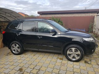 2012 Hyundai Santa Fe II Рестайлинг, чёрный, 1800000 рублей, вид 4
