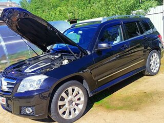2009 Mercedes-Benz GLK-Класс 350 I (X204), чёрный, 1300000 рублей, вид 1