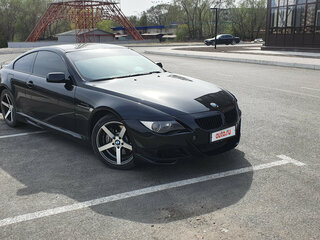 2005 BMW 6 серии 650i II (E63/E64), чёрный, 795000 рублей, вид 4