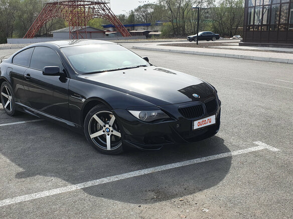 2005 BMW 6 серии 650i II (E63/E64), чёрный - вид 3