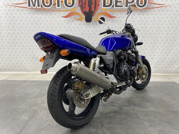 2007 Honda CB 400 Super Four, синий, 355000 рублей - вид 7