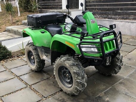2010 Arctic Cat 650 Series, зелёный, 650000 рублей, вид 2
