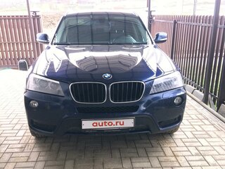 2014 BMW X3 20d xDrive II (F25), синий, 1900000 рублей, вид 1