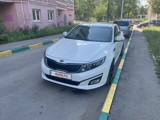 2015 Kia Optima III Рестайлинг, белый, 1390000 рублей, вид 1