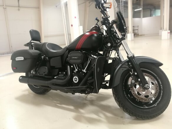 2014 Harley-Davidson Fat Bob, чёрный