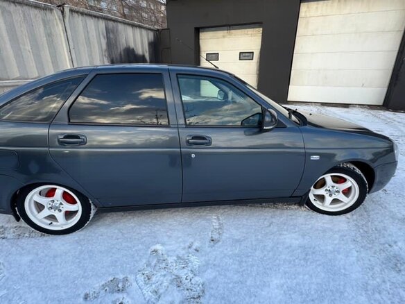 2013 Lada (ВАЗ) Priora I Рестайлинг, серебристый, 600000 рублей - вид 6