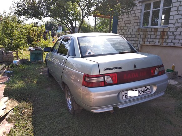 2000 Lada (ВАЗ) 2110, серебристый, 150000 рублей - вид 5
