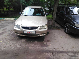 2006 Hyundai Accent ТагАЗ II, бежевый, 720000 рублей, вид 1