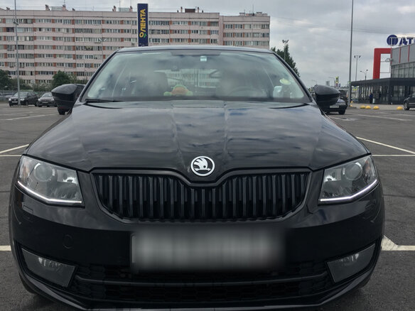 2016 Skoda Octavia III (A7), чёрный