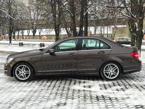 2013 Mercedes-Benz C-Класс 250 III (W204) Рестайлинг, коричневый - вид 5