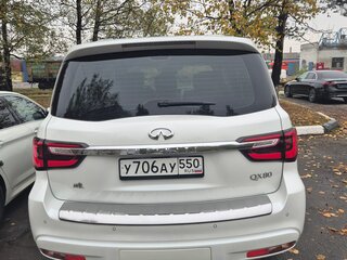 2018 Infiniti QX80 I Рестайлинг 2, белый, 5700000 рублей, вид 5