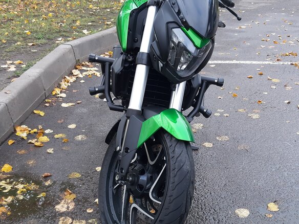 2022 Bajaj Dominar 400, зелёный, 390000 рублей - вид 5