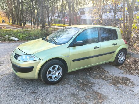 2003 Renault Megane II, зелёный, вид 5